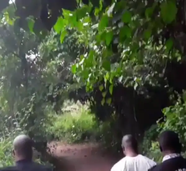 BREAKING NEWS!! Badoo Shrine In Ikorodu, Lagos Has Been Uncovered By The Police (Video/Photos)